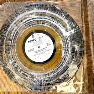 Painted Vnyl Record Graffiti Art